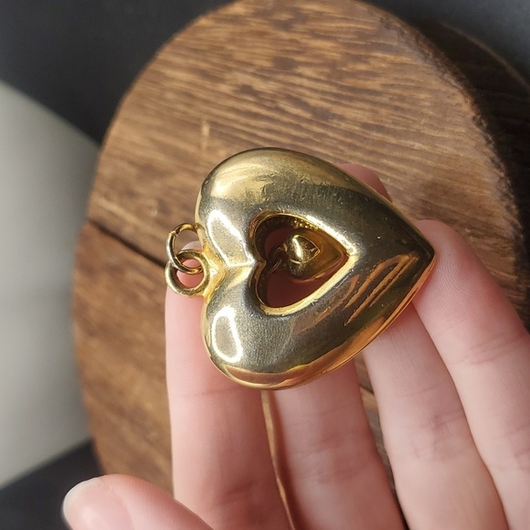 Heart dangle pendant - Picture 1 of 2